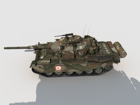 FV4015 Centurion Mk9 3D 模型