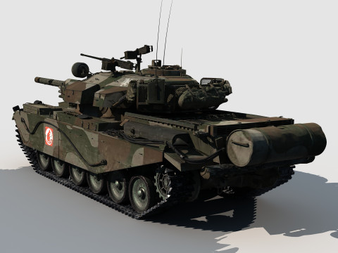 FV4015 Centurion Mk9 3D 模型