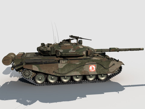 FV4015 Centurion Mk9 3D 模型