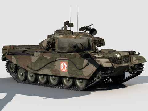 FV4015 Centurion Mk9 3D 模型