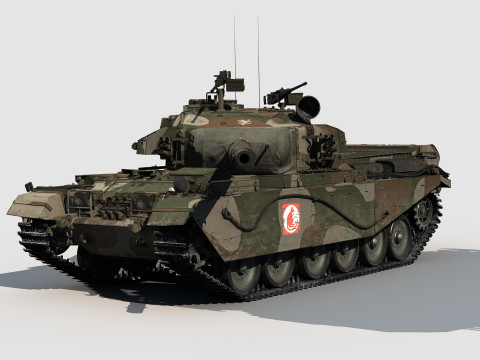 FV4015 Centurion Mk9 3D 模型