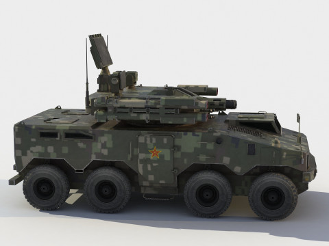 Norinco Type 625E Spaag 3Dモデル