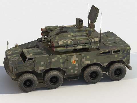Norinco Type 625E Spaag 3Dモデル