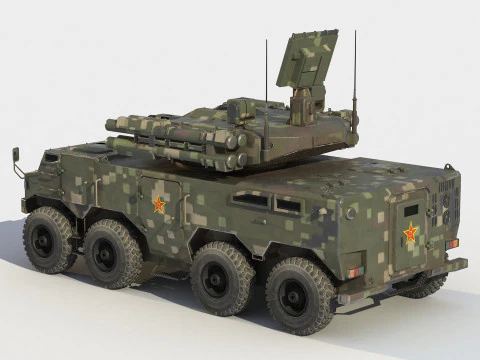 Norinco Type 625E Spaag 3D Model