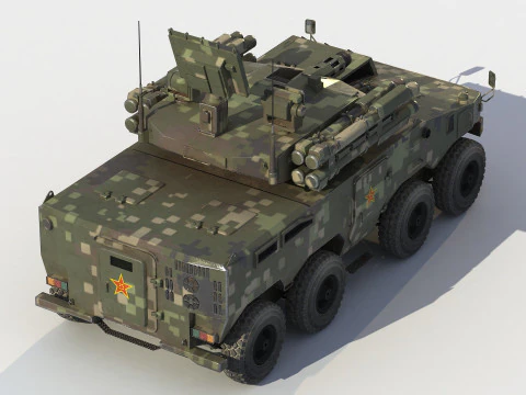 Norinco Type 625E Spaag 3D Model