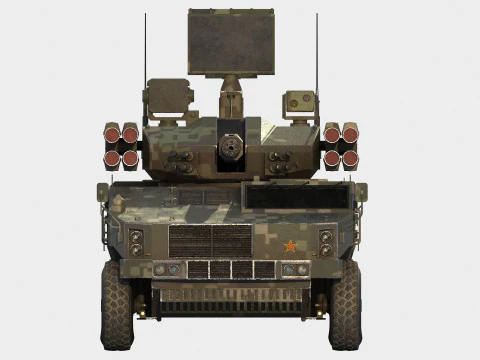 Norinco Type 625E Spaag 3D Model