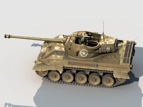 M18 Hellcat 3D Model