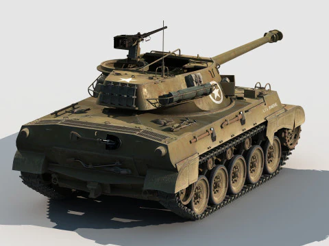 M18 Hellcat 3D Model