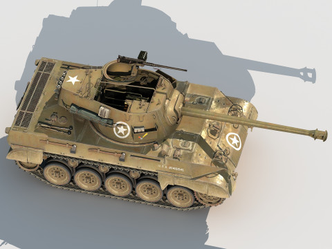 M18 Hellcat 3Dモデル