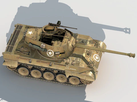 M18 Hellcat 3D Model
