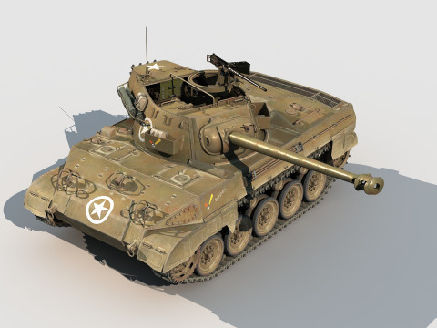 M18 Hellcat 3Dモデル