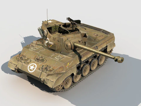 M18 Hellcat 3D Model