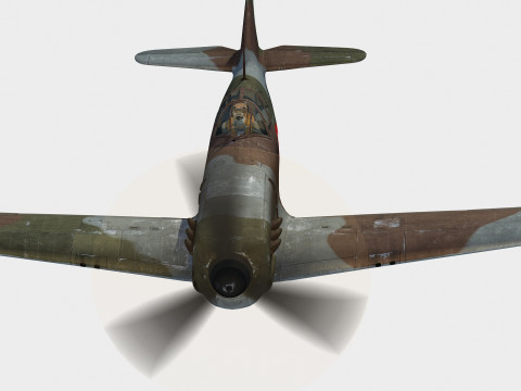 Dewoitine D520 3D-Modell