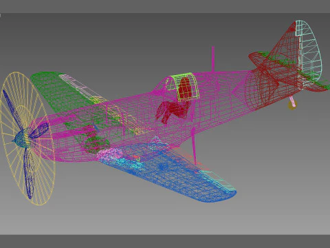 Dewoitine D520 3D Model