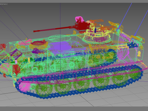 Type 73 IFV 3Dモデル