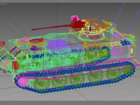 Tipo 73 IFV Modelo 3D