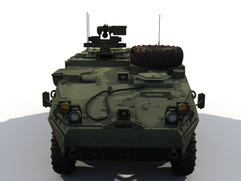 Stryker APC Modelo 3D