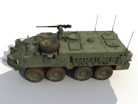 Stryker APC Modelo 3D