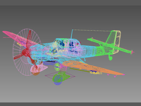 Junkers Ju-87 B 2 Stuka 3D मॉडल