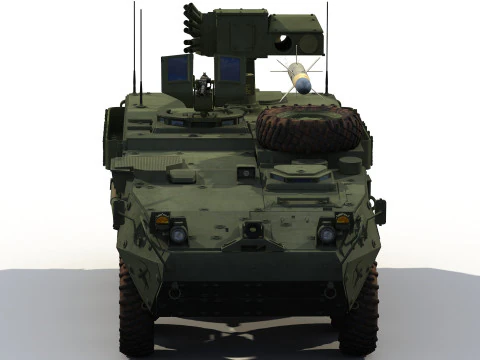 M1134 Stryker ATGM 3D Model