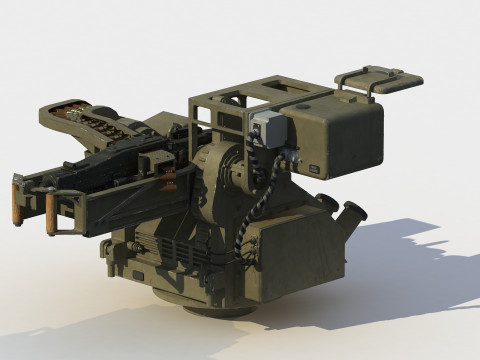 RCWS MG-3S turret 3D Модель