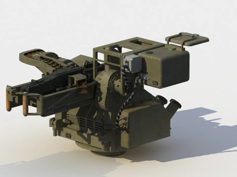 RCWS MG-3S turret 3D Model