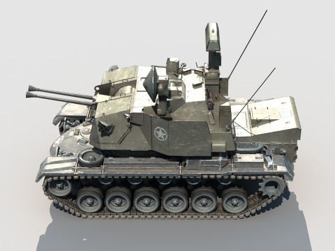 M-247 Sergeant York 3D-Modell