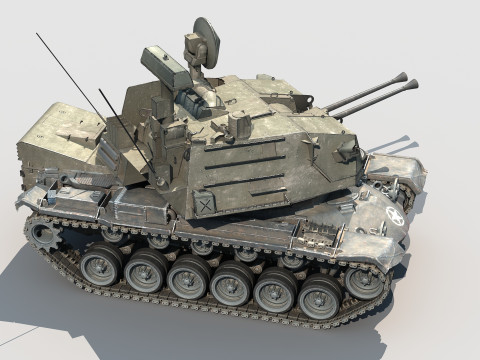 M-247 Sergeant York 3D-Modell