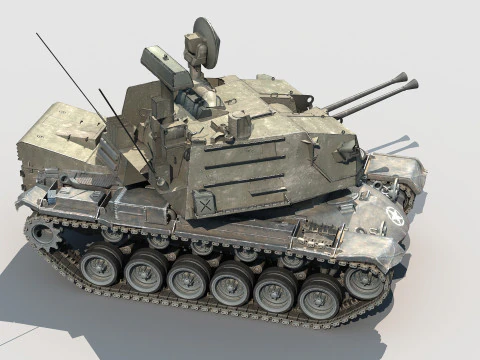 M-247 Sergeant York 3D Model