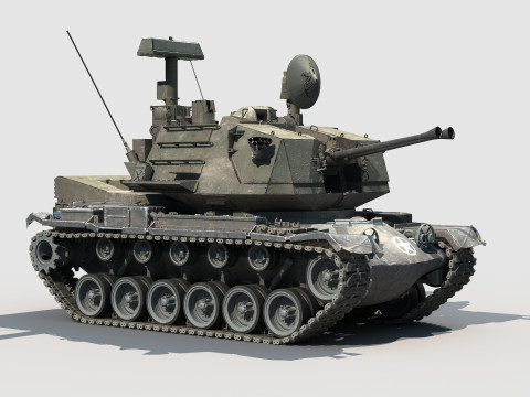 M-247 Sergeant York 3D-Modell