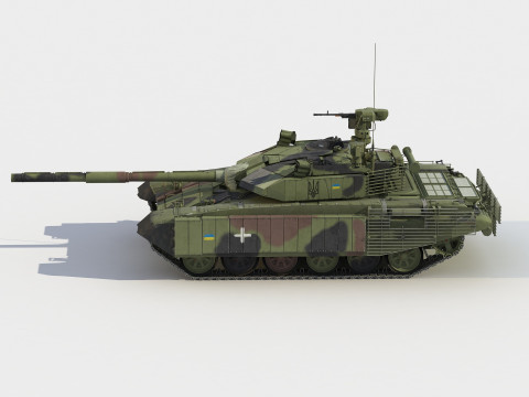 M-84 Oplot 3Dモデル