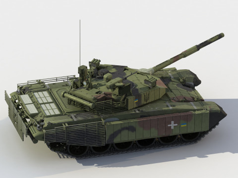 M-84 Oplot 3Dモデル