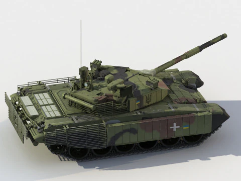M-84 Oplot 3D Modell