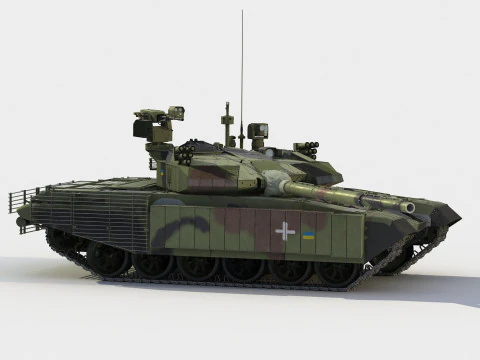 M-84 Oplot 3D Modell