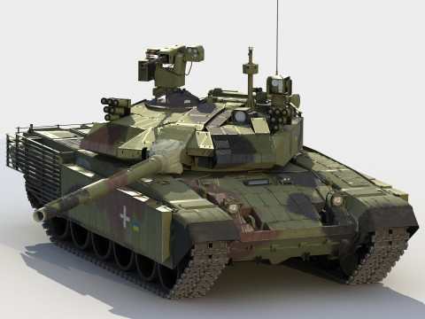 M-84 Oplot 3Dモデル
