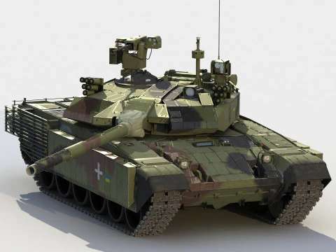 M-84 Oplot 3D Modell