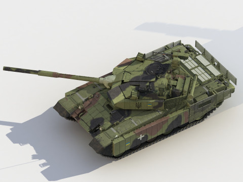 M-84 Oplot 3Dモデル