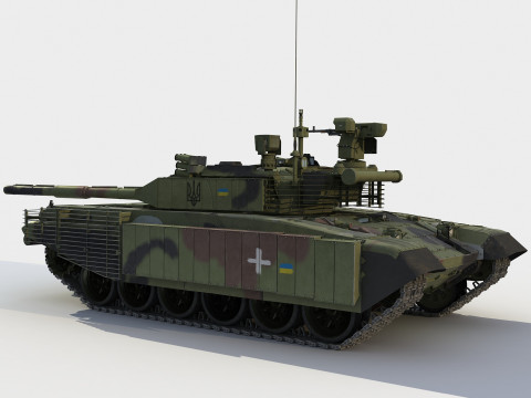 M-84 Oplot 3Dモデル