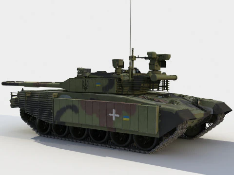 M-84 Oplot 3D Modell
