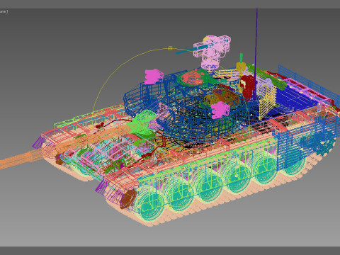 M-84 Oplot 3Dモデル