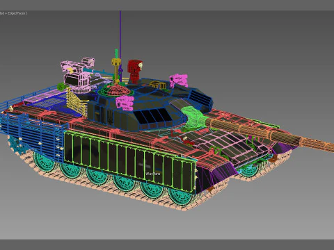 M-84 Oplot 3D Modell