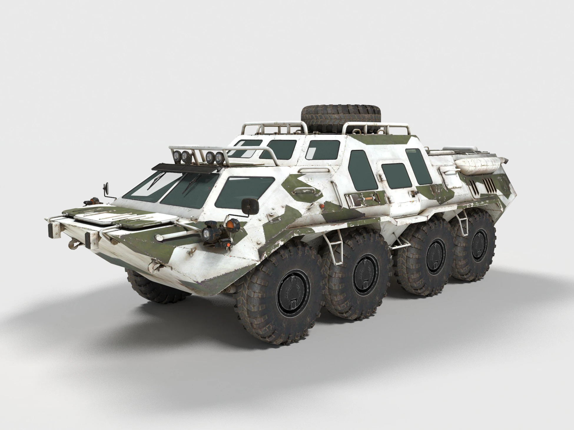 TUZ 420 Tatarin 3D Model .c4d .max .obj .3ds .fbx .stl .blend 