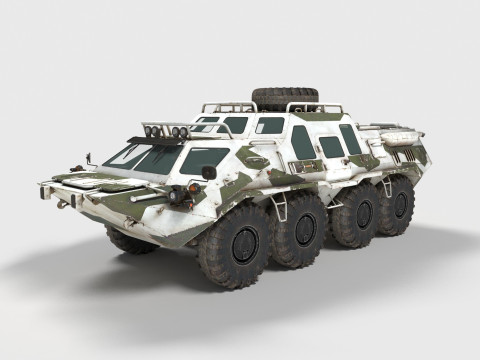 TUZ 420 Tatarin 3D Модель
