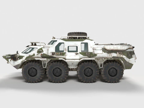 TUZ 420 Tatarin 3D Model