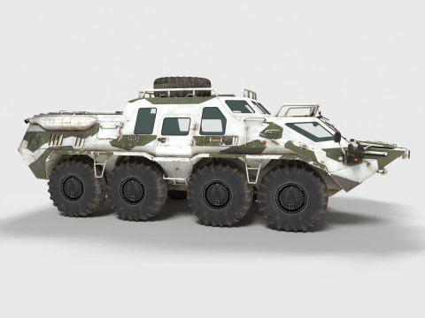TUZ 420 Tatarin 3D Model
