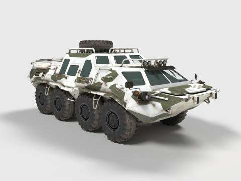 TUZ 420 Tatarin 3D Model