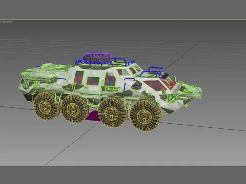TUZ 420 Tatarin 3D Model