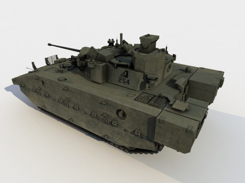 Ascod Ajax IFV Modèle 3D