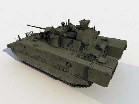 Ascod Ajax IFV 3D Model