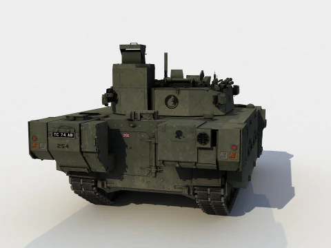 Ascod Ajax IFV 3D Model